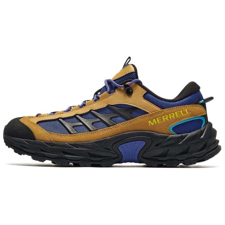 MERRELL ME Wilderness Hiking Mountaineering & Hiking Shoes Unisex Low Top Blue Brown
