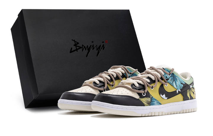 Nike Nike Dunk Retro Coconut Milk Skateboard Shoes Men's Black White