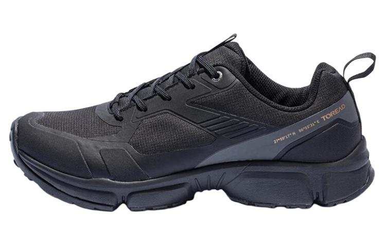 TOREAD Slip Resistant Abrasion Resistant Low top Mountaineering & Hiking Shoes Men's Black Gray