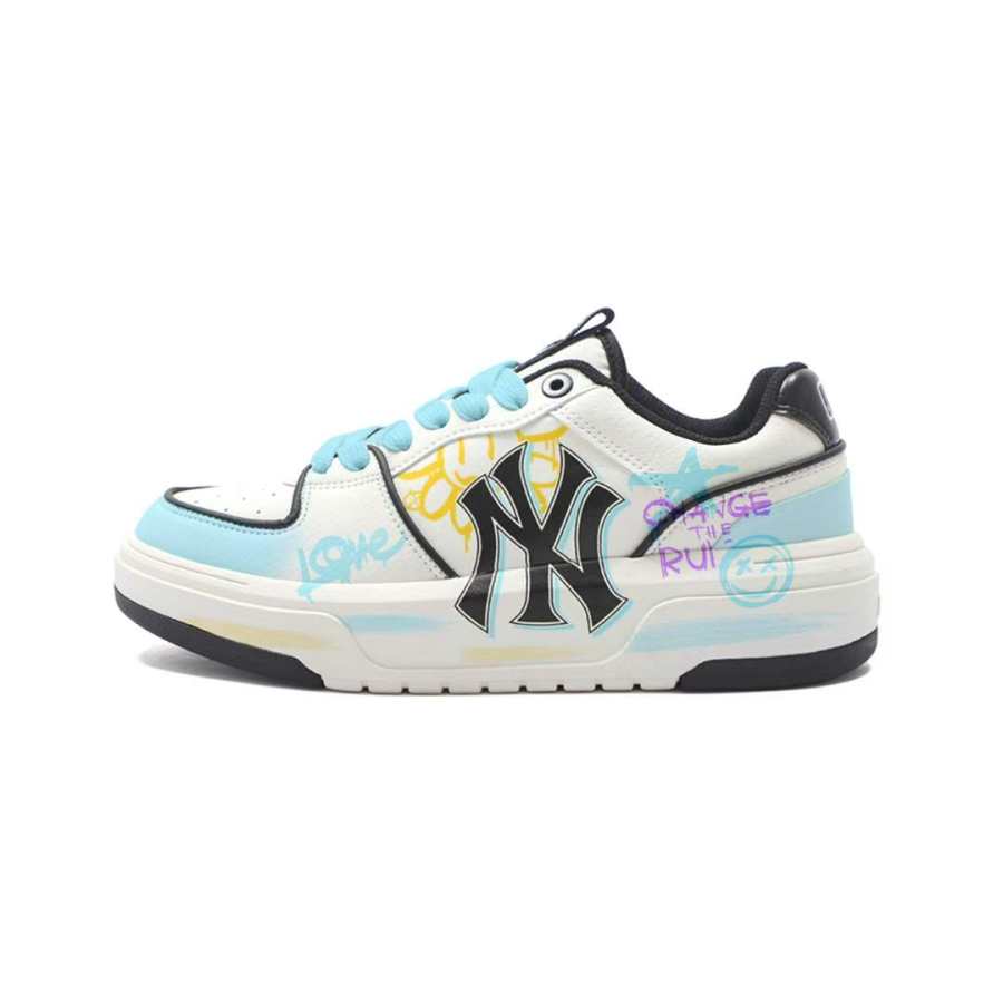 MLB MLB Chunky Liner Low top Skateboard Shoes Unisex White Blue