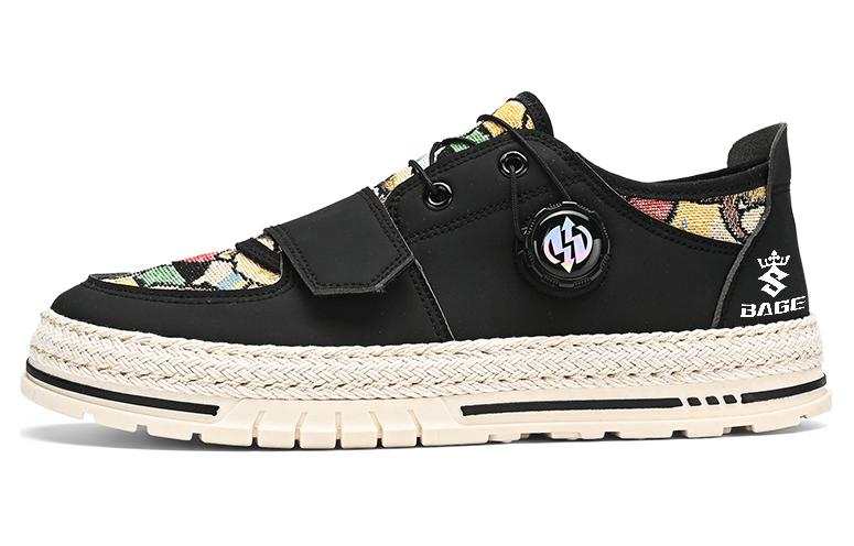BAGE BAGE Synthetic Leather Low top Skateboard Shoes Men's