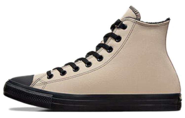 Converse Chuck Taylor All Star Abrasion Resistant Cushioning High top Canvas Shoes Unisex Beige