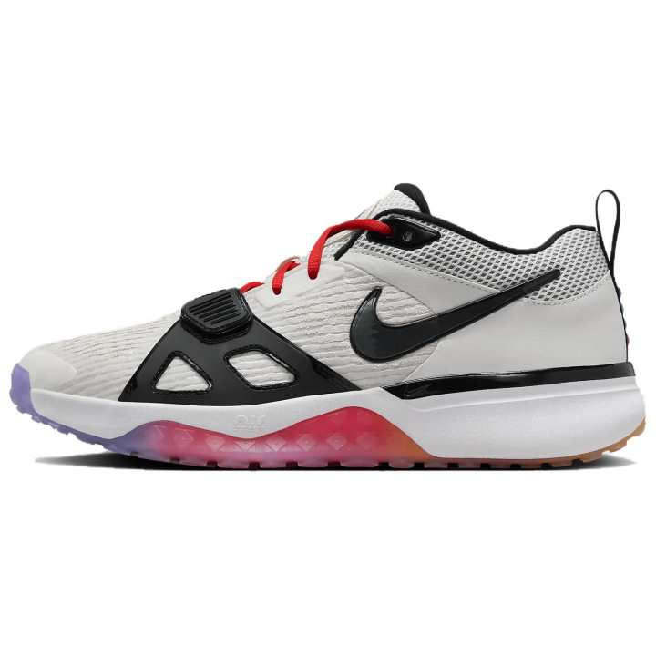 Nike Nike Air Zoom Diamond Slip Resistant Abrasion Resistant Low top Baseball Shoes Men's White Black Pink