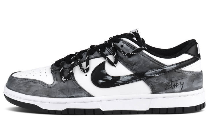 Nike Nike Dunk Cloud Overwhelm Ink Brocade Abrasion Resistant Lightweight Breathable