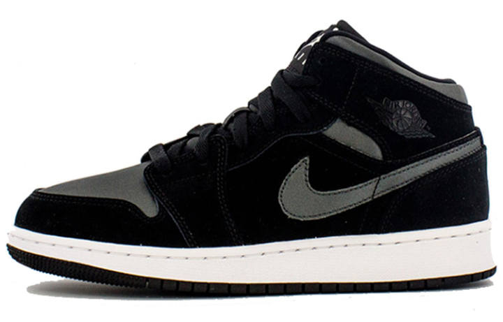 Jordan Air Jordan 1 Mid SE 'Black Anthracite' GS