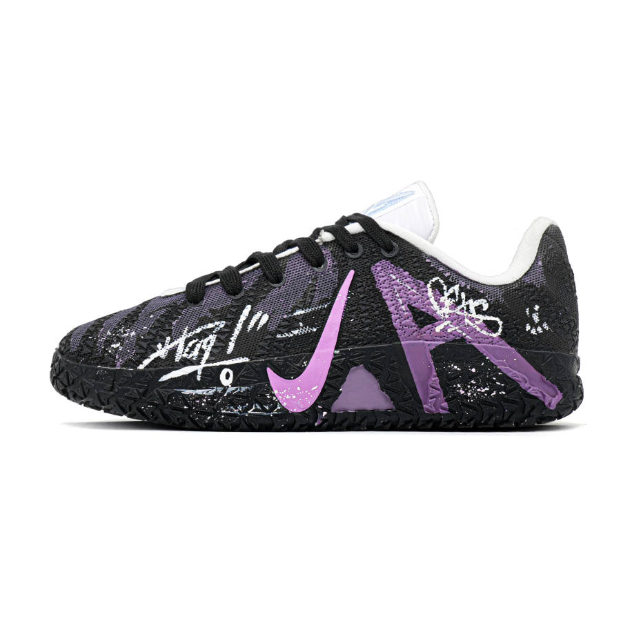Nike Nike Ja Morant 3 Night Purple Trace Abrasion Resistant Low top Basketball Shoes Unisex Black Purple