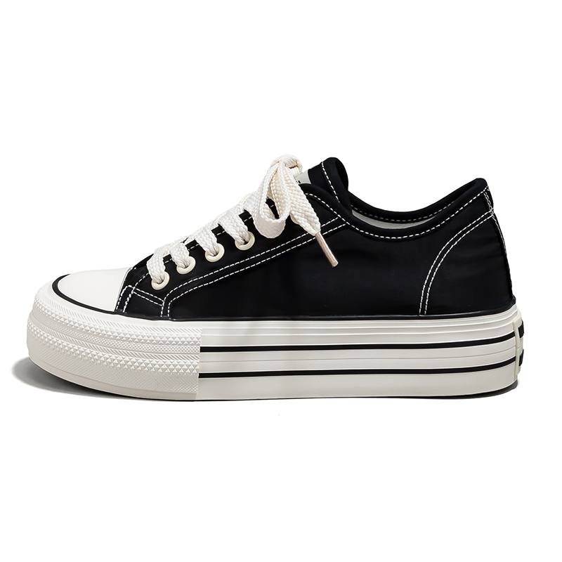 WARRIOR Warrior Abrasion Resistant Coverage Height Increasing Low top Canvas Shoes Women's