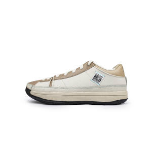 Serious Player Only Low top Basketball Shoes Unisex Beige Brown