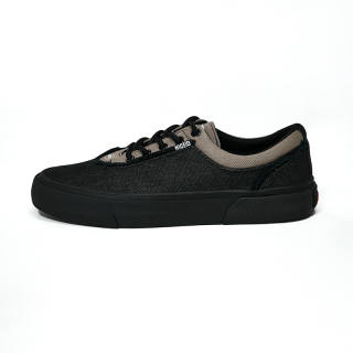 NICEID Breathable And Lightweight Low top Canvas Shoes Unisex Black