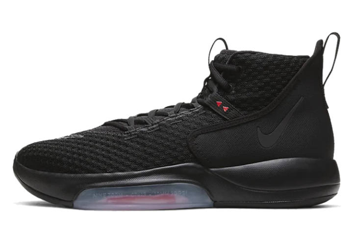 Nike Nike Zoom Rize 1 Mid top Performance Basketball Shoes Men's Black Warrior