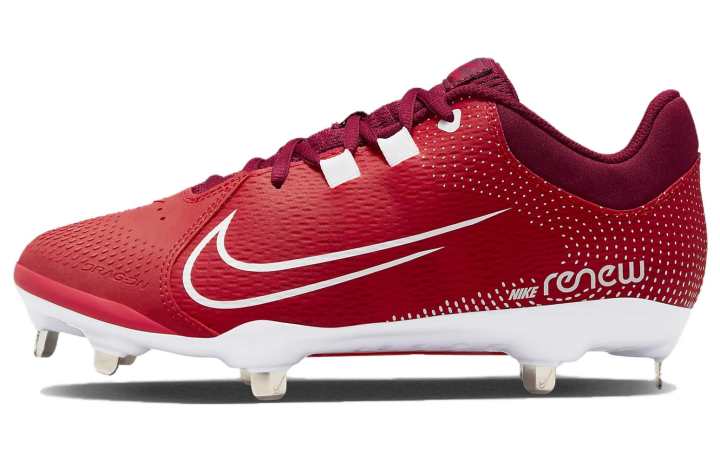 Nike Nike Hyperdiamond 4 Cushioning Slip Resistant Low top Training Shoes Women's Red