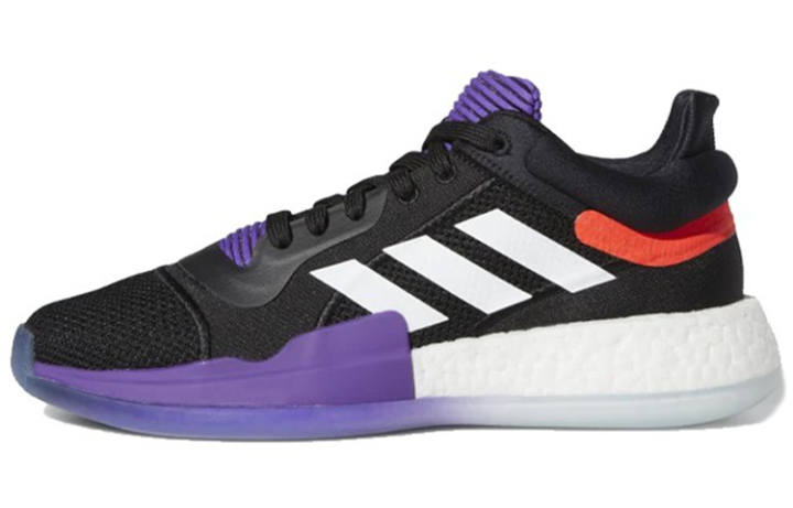 Adidas Adidas Marquee Boost Low 'Core Black/Solar Red/Active Purple' Women's