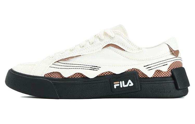 FILA FUSION Pop Skate Shoes 'White Black' Women's