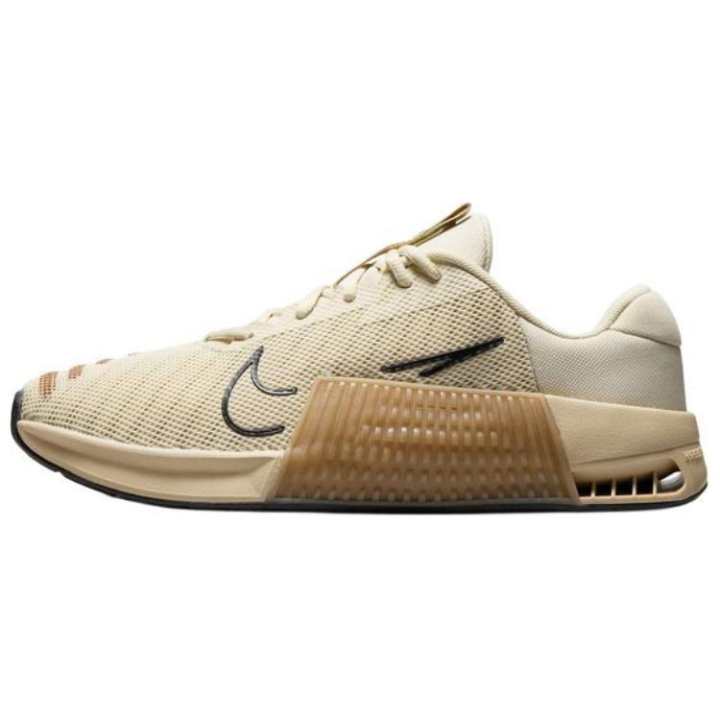 Nike Nike Metcon 9 Soft And Comfortable Slip Resistant Abrasion Resistant Low top Training Shoes Men's Light Khaki