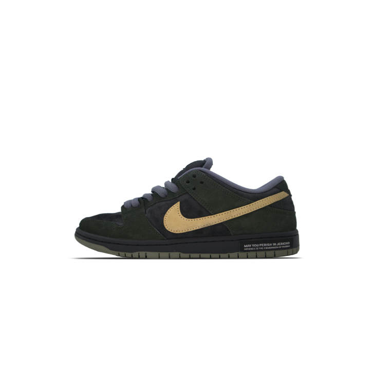 Nike Nike Dunk SB Olive Abrasion Resistant Low top Skateboard Shoes Unisex