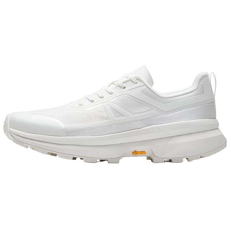 Anta Cushioning Slip Resistant Abrasion Resistant Low top Hiking Shoes Women's Papyrus White