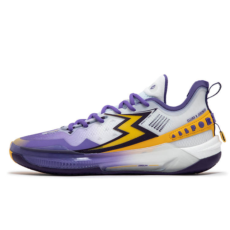 361° BIG3 5.0 Quick PRO Basketball Shoes Men's Low Top 361 Degrees White/Ultraviolet