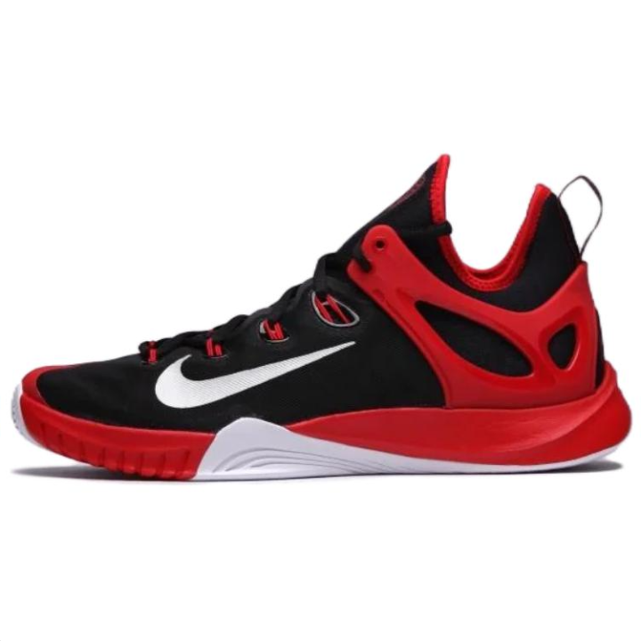 Nike Nike Hyperrev 2015 Slip Resistant Abrasion Resistant Low top Basketball Shoes Men's Black Red