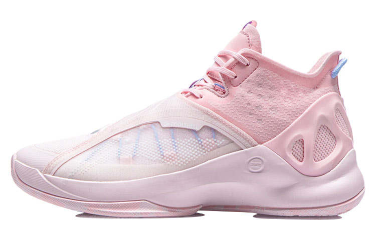 Li-Ning Li Ning Cicada Wing Basketball Shoes Men's Mid Top Primrose Pink/Light Pink