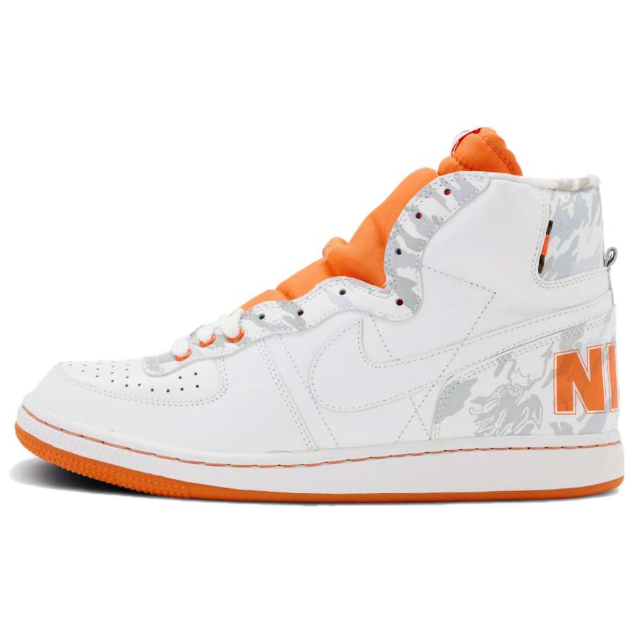 Nike Nike x Maharishi Terminator High top Basketball Shoes Men's White