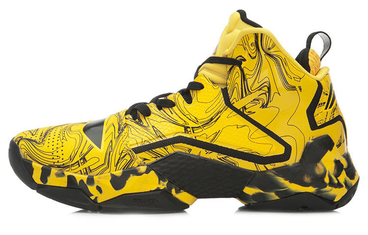 Li-Ning Li Ning Power 2 Textile, Synthetic Leather, TPU Cushioning Slip Resistant Abrasion Resistant Rebound Coverage Support