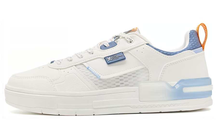 XTEP Innovation Textile, Synthetic Leather Comfortable Slip Resistant Abrasion Resistant Low top Skateboard Shoes Men's