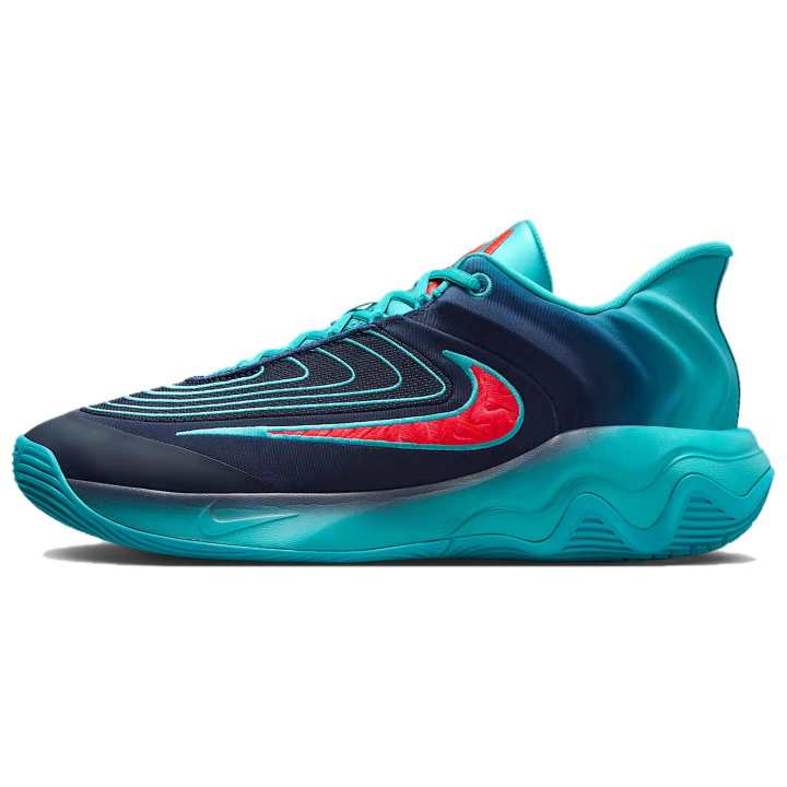 Nike Nike Yannis Immortality 4 Support Low top Basketball Shoes Men's Blue Asian Version