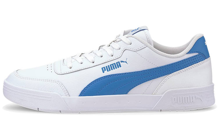 PUMA Caracal SoftFoam Retro Low Top Casual Skate Shoes Unisex White Blue