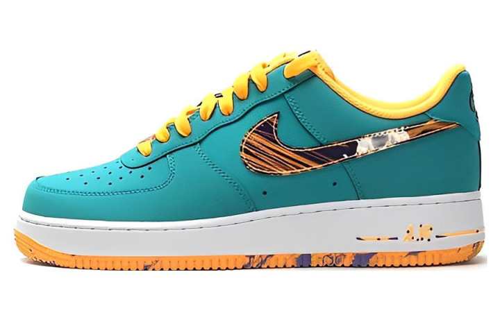 Nike Nike Air Force 1 Low Marbled Swoosh Turbo Green
