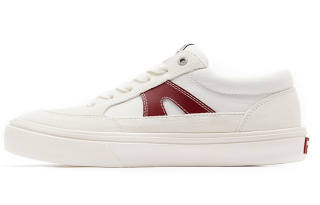 Vision Street Wear Stick Light Low top Skateboard Shoes Unisex Fish Belly White