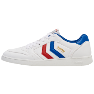 Hummel Slip Resistant Abrasion Resistant Low top Training Shoes Unisex White