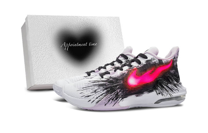Nike Nike Air Max Impact 3 Slip Resistant And Abrasion Resistant Coverage Low top Basketball Shoes Unisex Black Red