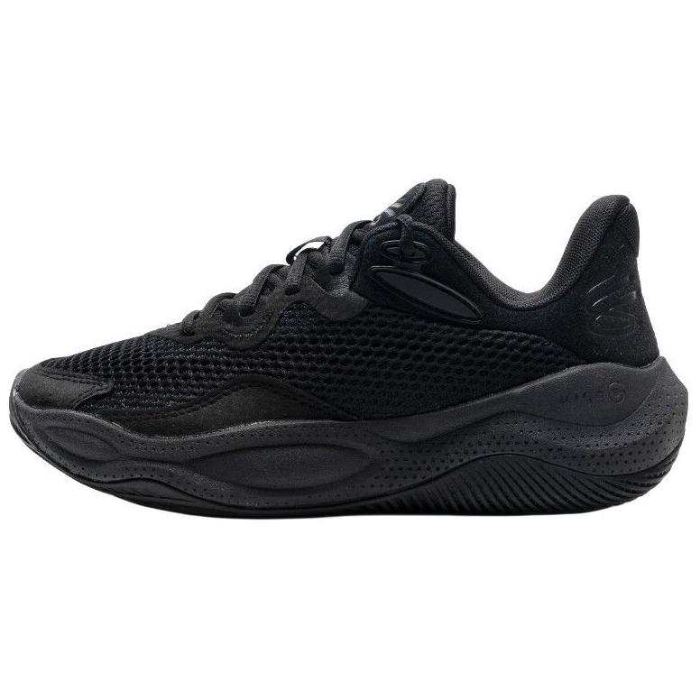 Under Armour Curry Splash 24 Abrasion Resistant Breathable Low top Basketball Shoes Unisex Black