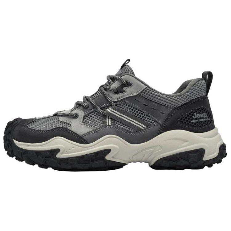 Jeep Low top Hiking Shoes Men's Gray
