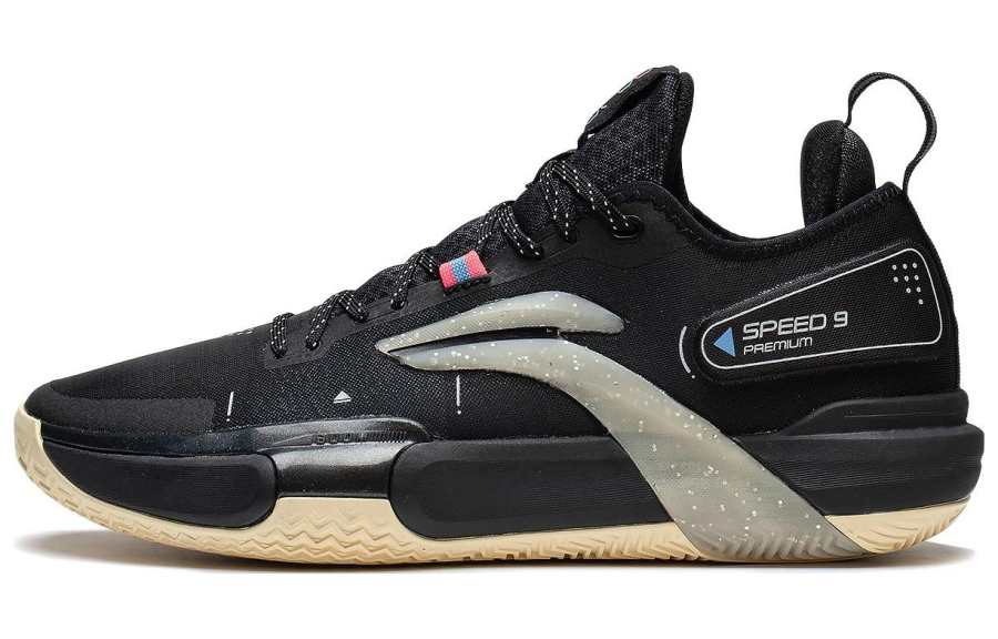 Li-Ning Li Ning Speed 9 Premium Cushioning Slip Resistant Abrasion Resistant Coverage Support Low top Basketball Shoes Men's