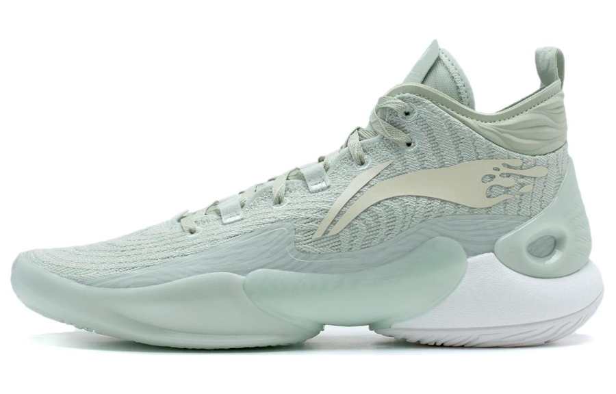 Li-Ning Li Ning YuShuai 18 ASG Cushioning Slip Resistant Abrasion Resistant Support Rebound Mid top Basketball Shoes Men's