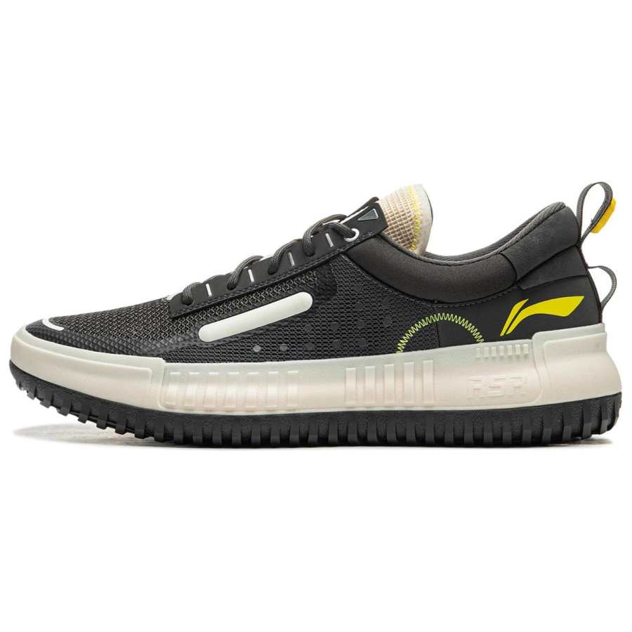 Li-Ning Li Ning RSR 202 Basketball Shoes Men's Low Top Obsidian Gray