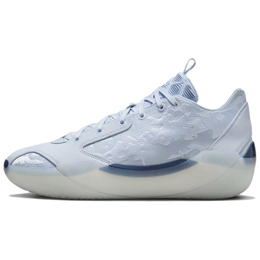 Jordan Jordan Air Jordan 39 Slip Resistant Abrasion Resistant Low top Basketball Shoes Unisex Light Blue