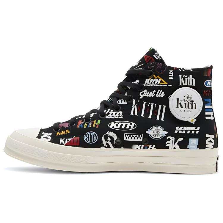 Converse Chuck 70 Kith x Chuck 70 Converse High '10th Anniversary - Black'