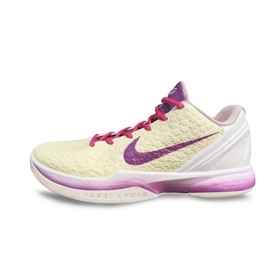 Nike Nike Zoom Kobe 6 'All Star 2.0' Cushioning, Wear Resistant Low top Basketball Shoes Men's Pink Yellow Purple
