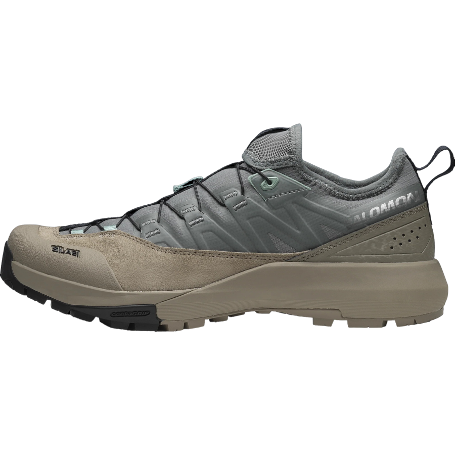 SALOMON Alpinway Low top Mountaineering Shoes Unisex Gray Brown