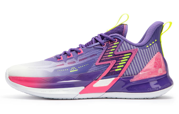 361° BIG3 4.0 PRO Zi Wei Star Comfortable Low top Basketball Shoes Men's Ultraviolet White