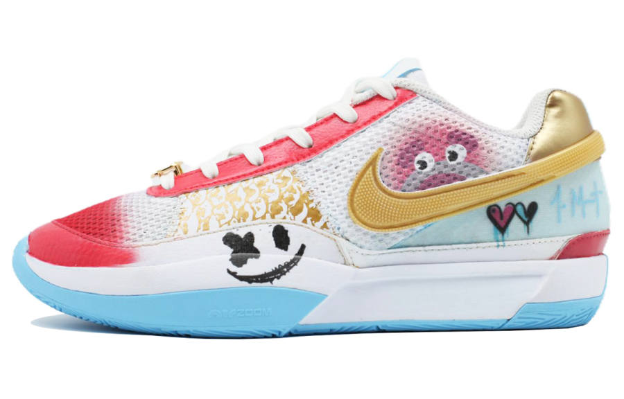 Nike Nike Ja 1 Ja Morant 1 Basketball Shoes Unisex Low Top White