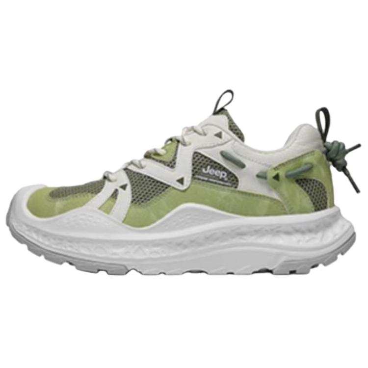 Jeep Low top Hiking Shoes Men's Light Green