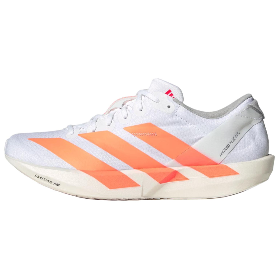 Adidas Adidas Adizero Adios 9 Fabric Marathon Racing Running Shoes Women's White