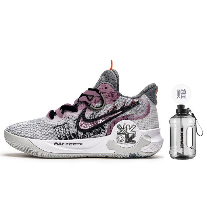 Nike Nike KD Trey 5 Freedom Panda, Black Pink Cushioning Slip Resistant Abrasion Resistant