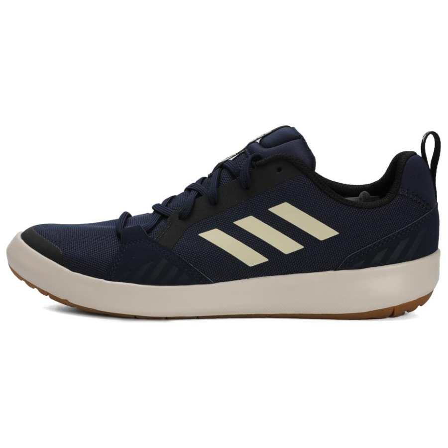 Adidas Adidas Boat Lace DLX Comfortable Abrasion Resistant Slip Resistant Low top Hiking Shoes Unisex Dark Blue