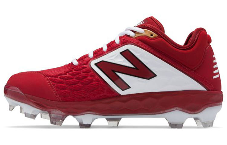 New Balance New Balance Fresh Foam 3000 V4 TPU Fabric Lace Up Low top Training Shoes Men's Red White