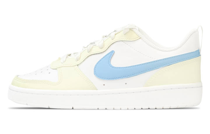 Nike Nike Court Borough Blue White Forest Slip Resistant Abrasion Resistant Slip Resistant Abrasion Resistant Low top