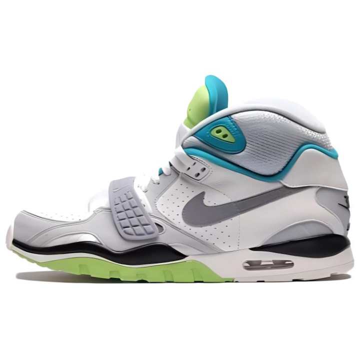 Nike Nike Air Trainer SC High II OG Cushioning, Wear Resistant High top Training Shoes Unisex Gray Green